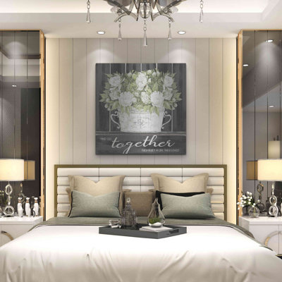Winston Porter «And So Together» par Cindy Jacobs, art mural en métal