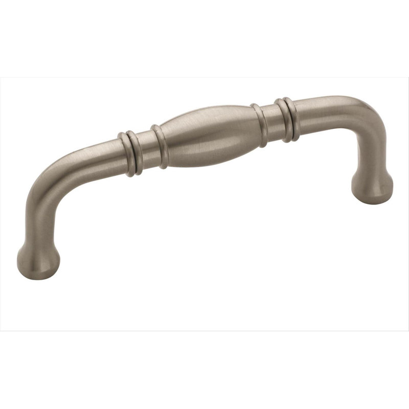 Poignée barre Granby, Nickel satiné, 3"