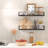 Floating Shelves Set Of 3, Home Wood Wall Shelf, Farmhouse Shelf For Bedroom, Wall Mounted Floating Shelf For Living Room, Bedroom, Bathroom, Kitchen, Office, Black 2-2138270637