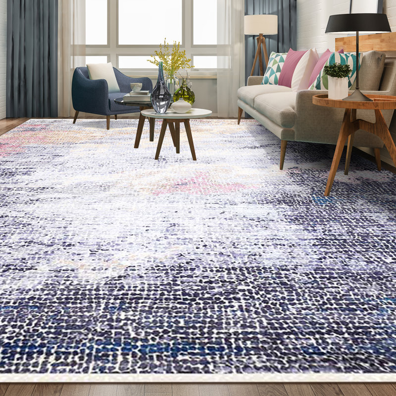 Abstract Area Rug, Rectangle 6' x 9'