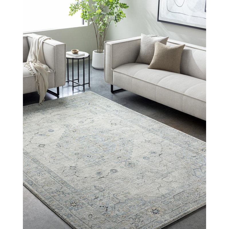 Tapis d'intérieur tissé à la machine Hengrove, Rectangle 2 pi x 2 pi 11 po