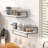 Wendi 2 Piece Solid Wood Floating Shelf with Towel Bar