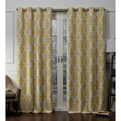 Neida Room Darkening Curtain Pair