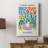 Matisse X Framed Print -Gallery Wrapped Cavas