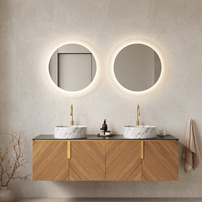 Meuble-lavabo mural 60 po avec 4 portes 60 po