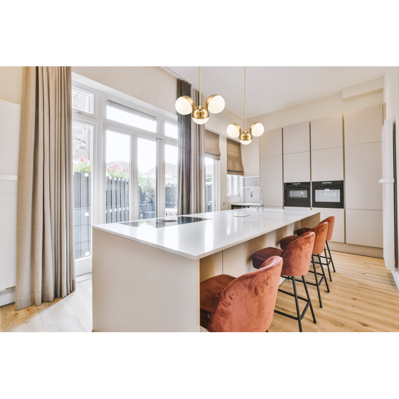 Buckhaven 3 Light Chandelier, Gold