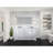 Espresso Double Bath Vanity 60 in. W x 22 in. D, Cultured Marble Top, and 58 in. Mirror-1741101774