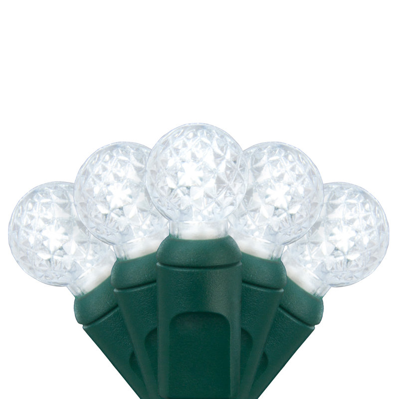 70-Light LED Mini Globe String Lights, Cool White