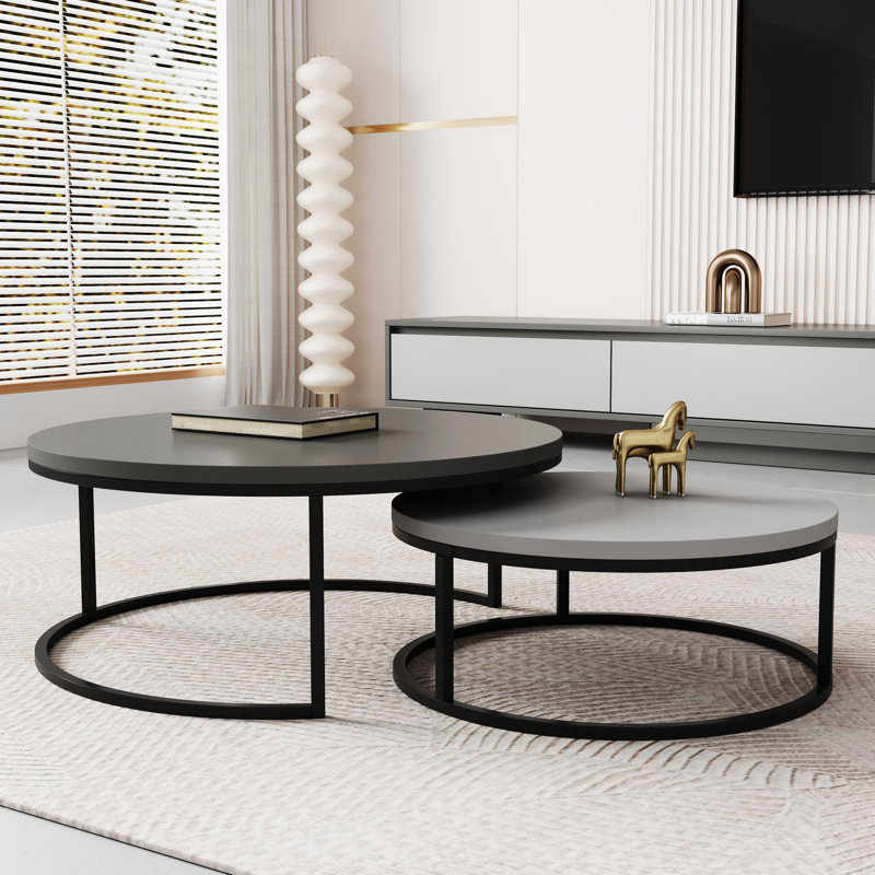 Table basse Landry, Gris