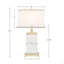 Lampe de table rectangulaire