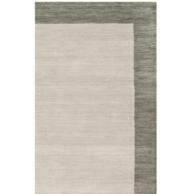 Tapis gris en laine Southbury, Carré 6 pi
