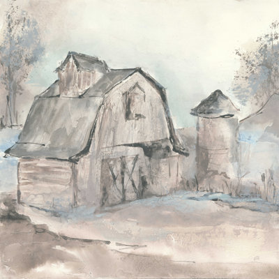 " Barn V " by Chris Paschke Painting Print