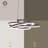 Alliber 1-Light Modern Square/Rectangle LED Chandelier with Aluminum Frame-1902771267-1902609489