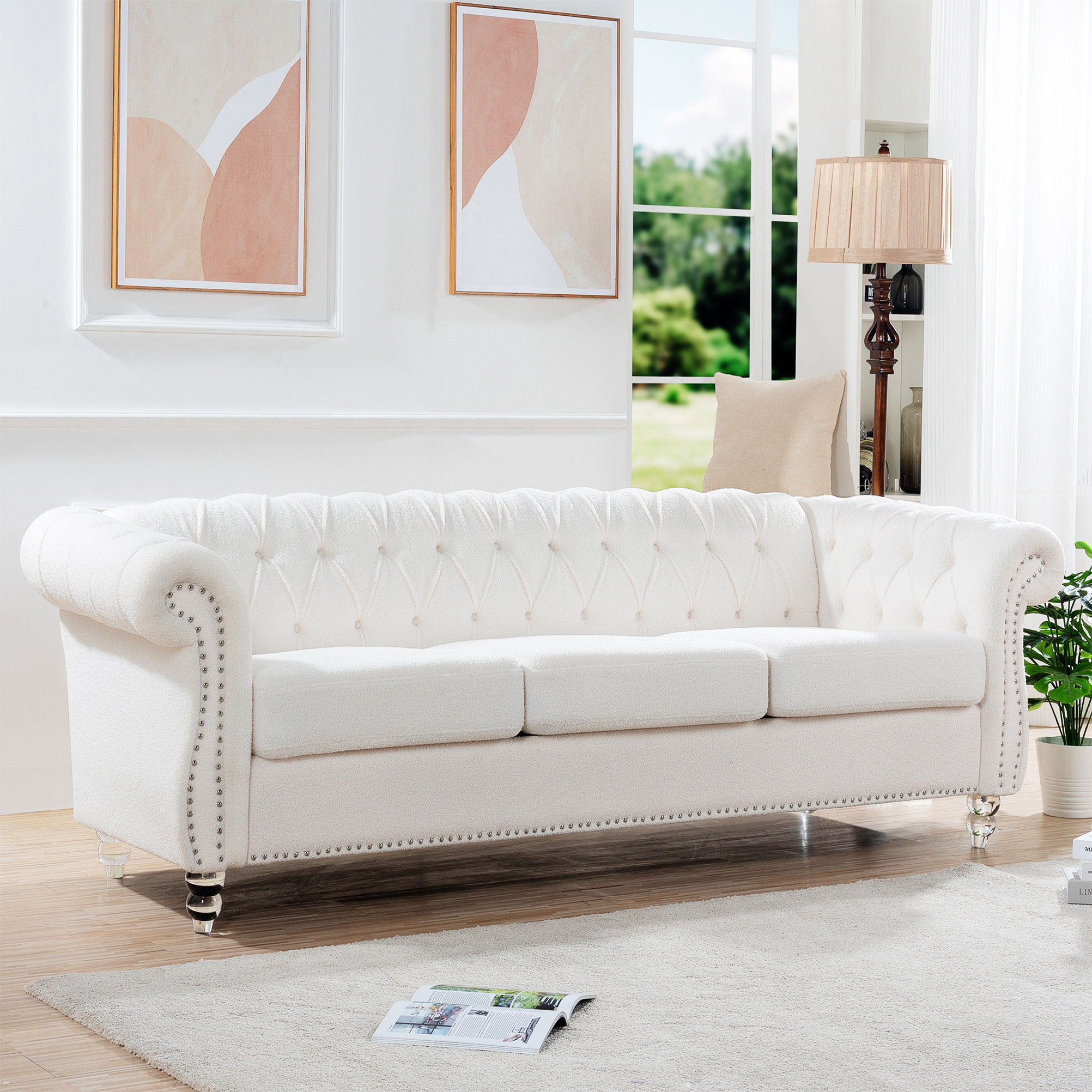 Gerlanda 84'' Upholstered Sofa