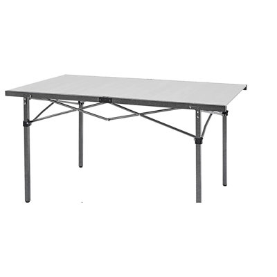 Table de camping pliante en aluminium