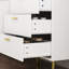 Buffet 70,9 "avec 3 portes et 3 tiroirs