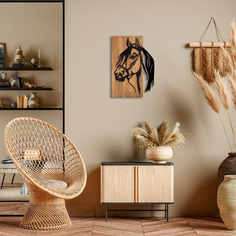Décoration murale en bois