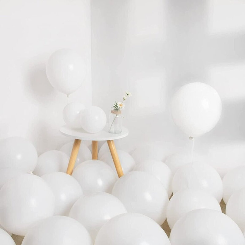 Enchanting Moon Pink and White Balloon Set