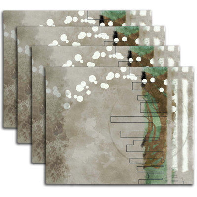 Polyester Abstract Placemat