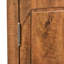 Armoire de rangement triangulaire pour salle de bain avec tablettes réglables, armoire de plancher autoportante