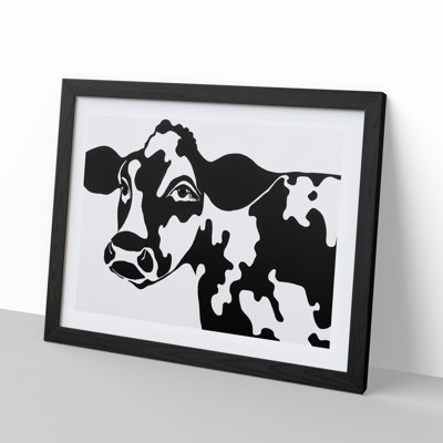 Cow - Single Picture Frame Print