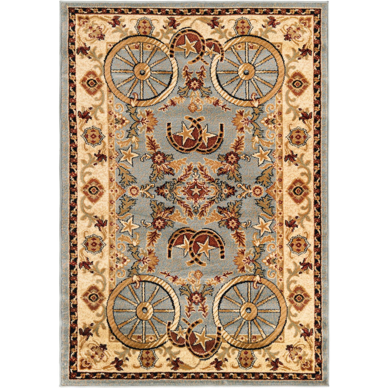 Athallia Oriental Indoor Rug, Rectangle 4' x 6'