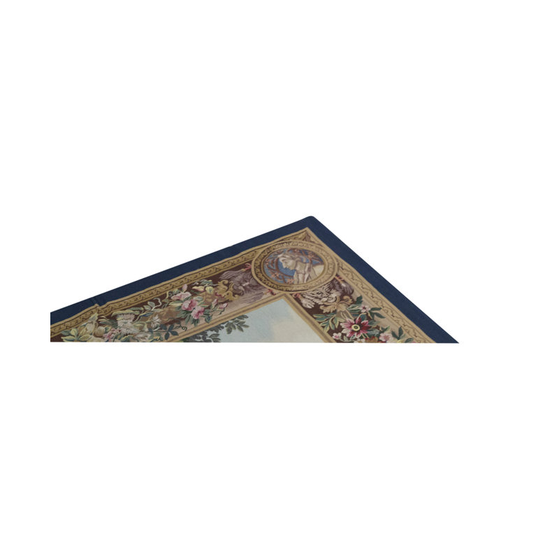 Handwoven High-Quality Green/Brown Area Rug