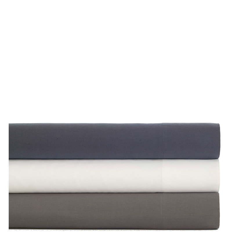Brunner Essential Sateen White Pillowcases, King Pillowcases, White