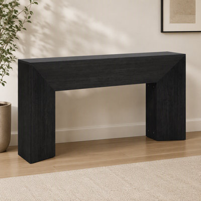 Console en bois pour canapé