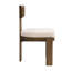 Ensemble de 2 chaises de salle à manger rembourrées gris moderne avec capacité de poids élevée et pieds en bois-1080897913