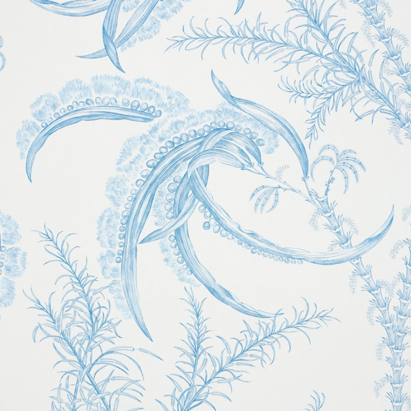 Ocean Toile Wallpaper