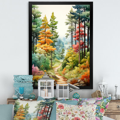 Pin, Autumn Symphony III - Pin, art mural