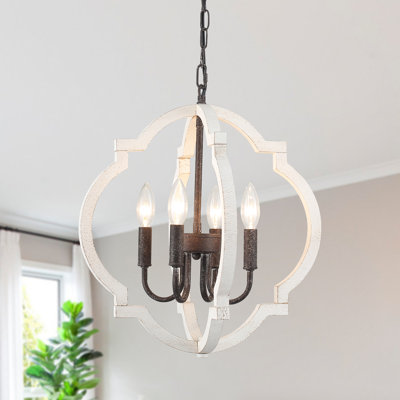 Tieton 4 - Light Dimmable Geometric Chandelier
