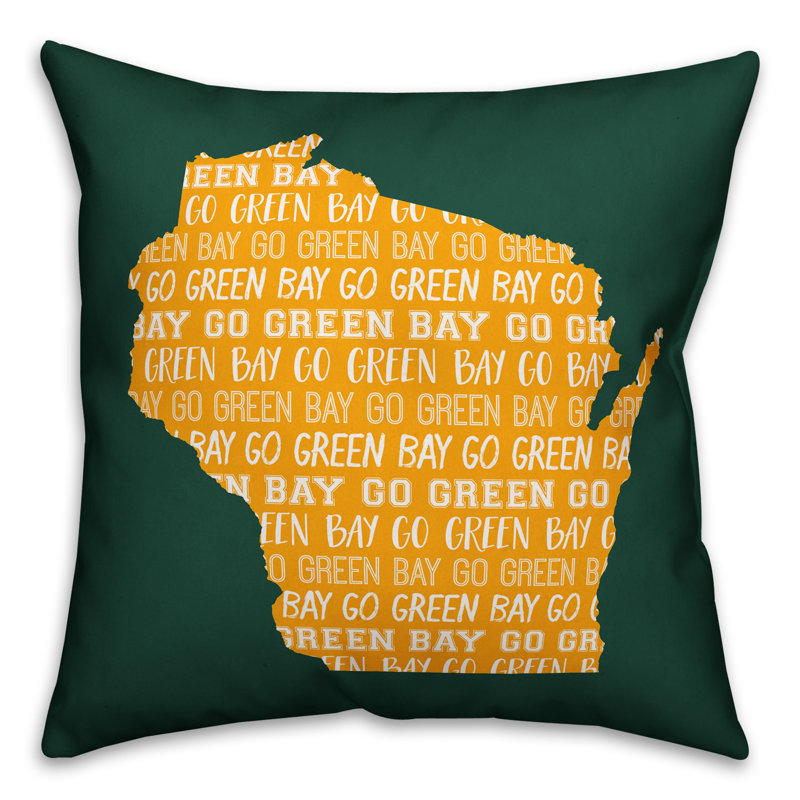 Outdoor Reversible Throw Pillow