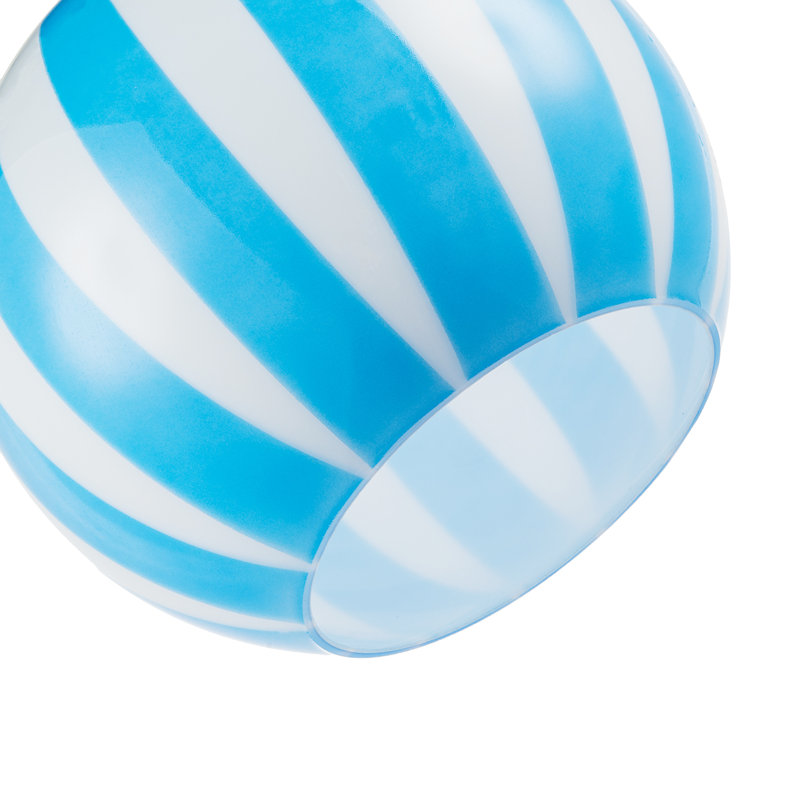 22 cm H Sphere Glass Pendant Shade ( No Direct Attachment Method ), Blue