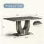 Table de travail 70,8 pouces