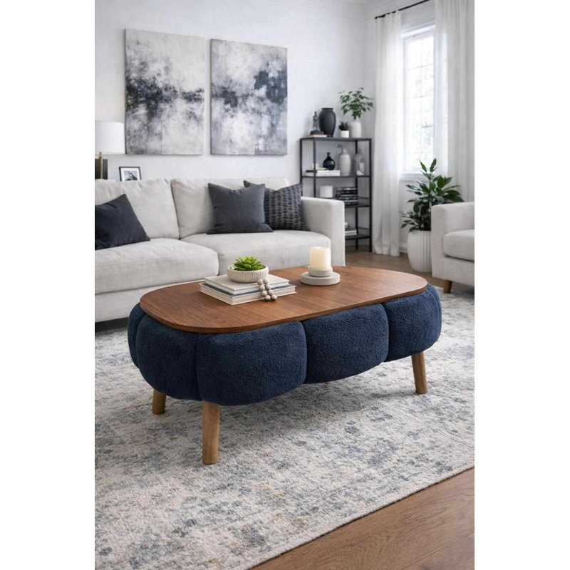 Table basse, Anthracite/Walnut