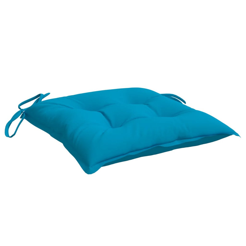 Coussin de siège d'extérieur, 15,7 po x 15,7 po, Gris anthracite, 2