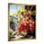 Cadre photo doré simple
