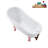 53.1'' x 25.6'' Soaking Acrylic Bathtub-90763180-76275072
