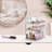 Sorbus 1 Medium & 2 Small Clear Stackable Storage Drawers – Plastic Organizer Bins With Handles