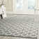 SantaMonica Hand Tufted Wool Silver/Ivory Rug