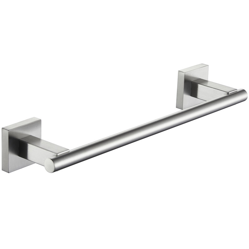 Barre à serviettes murale en acier inoxydable, Acier brossé