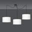Pascua 3 - Light Black Drum Pendant-40748507