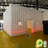Inflatable Air Cube Tent House with LED Lights for Party Event Exhibition Show