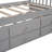 Modern Style Daybed With Trundle And Drawers-880450570