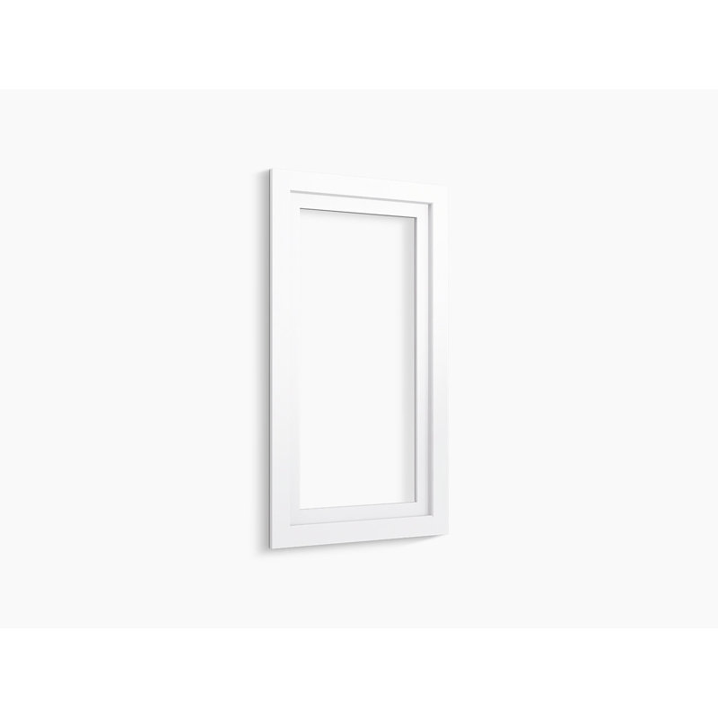 Poplin® Marabou® Medicine Cabinet Surround, 15" Wide, Linen White