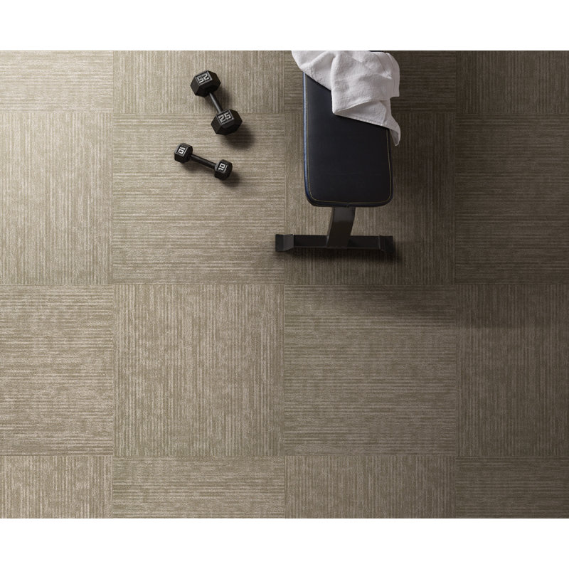 Carreau de tapis adhésif multi-niveaux 24 po x 24 po Apollo (48 pieds carrés), Mirage