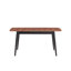 Lanae Natural & Black Finish 5 Pcs Dining Room Set