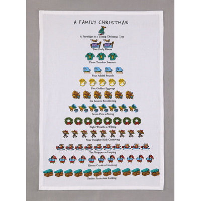 Serviette de cuisine A Family Christmas